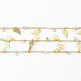 1M Music Pendant Rosary Chain for Jewelry Making DIY