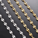 1M Hip Hop Stainless Steel Chain Necklace Bracelet DIY