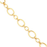 Gold-Plated Stainless Steel Chain for Jewelry Making Supplies