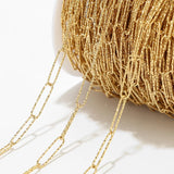 Stainless Steel Long Oval Link Chain for DIY Jewelry Making