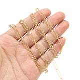 Stainless Steel Long Oval Link Chain for DIY Jewelry Making
