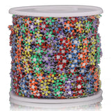 6mm Enamel Sun Flower Chain for DIY Jewelry Making
