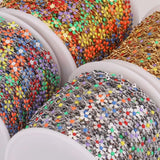 6mm Enamel Sun Flower Chain for DIY Jewelry Making