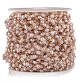 6mm Round Pearl Chains DIY Necklace Supplies Jewelry