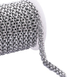 Stainless Steel 7mm Popcorn Chain DIY Hiphop/Rock Men Necklace