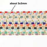 Stainless Steel Chain Stone Beads Jewelry DIY Accessories