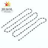 Stainless Steel Chain Stone Beads Jewelry DIY Accessories