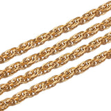 1M Stainless Steel Ripple Twist Chains for Hip Hop Necklace