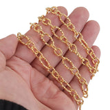 1M Stainless Steel Heavy Oval Cable Chain for Hip Hop Jewelry Making