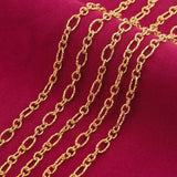 1M Stainless Steel Heavy Oval Cable Chain for Hip Hop Jewelry Making