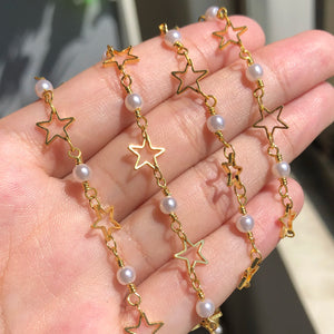 Star Butterfly Crystal Ankles Chains Jewelry Making Accessories