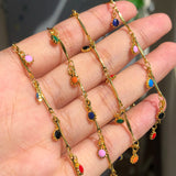 Star Butterfly Crystal Ankles Chains Jewelry Making Accessories