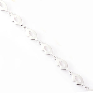 Stainless Steel Lip Chain Love Heart Link Chain DIY Necklace Bracelet