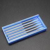 1MM Jewelry Tool Steel Burs Carbide Tools 2.35mm Shank 6PCS