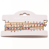 18K Gold-Plate Clips Stainless Steel Enamel Dripping Chains Soldered Findings