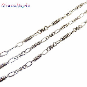 Antique Style Jewelry Tone Necklace Chain 10*5MM (30132)
