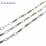 Antique Style Jewelry Tone Necklace Chain 10*5MM (30132)