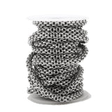 7mm Stainless Steel Heavy Chains Necklace Making Findings