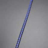 7*4mm Flat Wide Braided Leather Cords for Jewelry Making