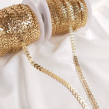 1Meter Brass 14K Plated Fishbone Arrow Aircraft Leaf Chain DIY Jewelry Making