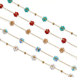 1Meter Stainless Steel Chain Spacer Beads for DIY Jewelry