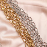 Gold-Plate Stainless Steel Cable Chain for Jewelry Making