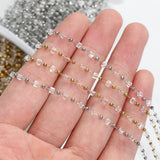 1Meter Steel Beads Chain - DIY Jewelry Making Chain
