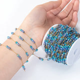 1Meter Stainless Steel Crystal Beading Chain for DIY Necklace Bracelet