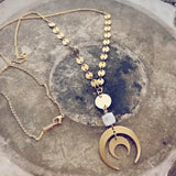 1Meter Stainless Steel Coffee Bean Chain Round Plate Pig Nose Link Chains