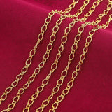 Stainless Steel Oval Cable Chain for Jewelry Making