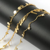 1M Stainless Steel Chain Round Pearl Beads DIY Jewelry Making