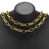 1 Meter Stainless Steel Oval Link Chain Jewelry Making DIY Bag Necklace Bracelet