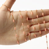 1M Stainless Steel Rosary Chain for Jewelry Making DIY