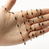 1M Stainless Steel Rosary Chain for Jewelry Making DIY