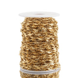 1Meter Stainless Steel Leaf Shaped Chain for DIY Jewelry