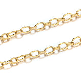 1Meter Stainless Steel Heavy Twist Cable Chain Textured Chunky O Trace Chains