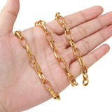 1M Stainless Steel Oval Link Chains for DIY Jewelry