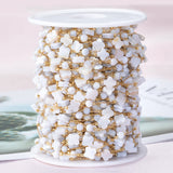1Meter Stainless Steel Shell Beads Chain DIY Necklace Bracelet Supplies