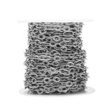 7mm Stainless Steel Cable Chains Bulk DIY Jewelry Making 1 Meter