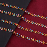 6mm Stainless Steel Airplane with Enamel Chains for DIY Jewelry