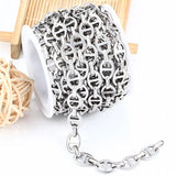 Stainless Steel 7.8mm Oval Chains Jewelry Making Supplies DIY Charms