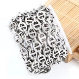 Stainless Steel 7.8mm Oval Chains Jewelry Making Supplies DIY Charms