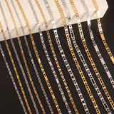 Stainless Steel Chains for Jewelry Making DIY Necklace Bracelet 2.5MM 3.5MM 5MM