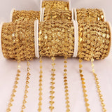 1M Stainless Steel Jewelry Making Heart Chain