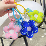 1PC Flower Bag Charm Keychain Lanyard Car Key Chain Pendant Handbag Ornaments