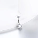 14G Opal Stone Belly Button Ring Titanium Piercing Sexy Jewelry
