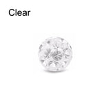 Crystal Ferido Ball Replacement Piercing Accessory for Labret Nose Navel Earring