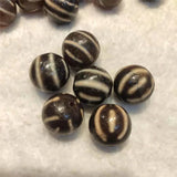 Natural Agate Strip Stone 18mm Dzi Beads DIY Jewelry Making