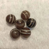 Natural Agate Strip Stone 18mm Dzi Beads DIY Jewelry Making
