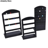Plastic Earring Display Stand 24/48/72 Holes Jewelry Holder